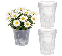 Auto-Watering Pots - 186 g Orchid Planter with Drainage Hole | 5 Piece Self Watering Planters For Indoor Plants | Bare-Root Planting Pot For Outdoor Balcony Garden Patio Vegetable Strawberry