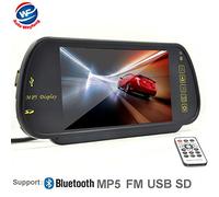 Auto Wayfeng WF® 16: 9 TFT LCD auto monitor specchio retrovisore per DVD/VCR/Car Reverse camera (DC 12 V/PAL/NTSC/2 ingressi modi video)