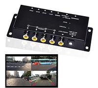 Auto Wayfeng WF® Mini Car 4 modo 4 View video switch parcheggio telecamera Split-Screen immagine casella di controllo