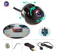 Auto Wayfeng WF® Universal car Rear View camera 360 gradi regolabile HD color Night Vision per parcheggio monitor DVD