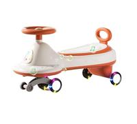 Auto Wiggle for bambini Altalena con ruote colorate che emettono luce | For ragazzi e ragazze dai 2 anni in su bicicletta