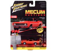 Auto world 1:64 Mecum Aste 1969 Chevy Camaro Yenko Rosso JLSP376