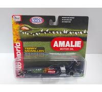 Auto World 1/64 Terry McMillan Amalie Motor Oil 2018 NHRA Top Fuel Dragster