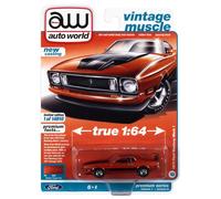 Auto World AW64352 1/64 1973 Ford Mustang Mach 1 Medium Copper Poly