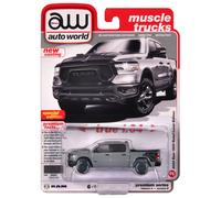 Auto World AWSP164-B 1/64 2023 Dodge Ram Rebel Grigio (B11)