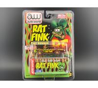Auto World Plymouth Road Runner 1974 RAT FINK 1/64 CHASE