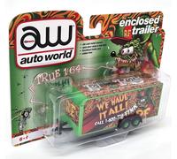 Auto World - Rimorchio Per Trasporto Auto Rat Fink 1/64 AWSP106