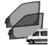 Auto Zanzariera Magnetica per Finestrini, 2PCS Universali Elastica Parasole per Finestrini Anteriori con Sacchetto di Stoccaggio per Van Camper Roulotte