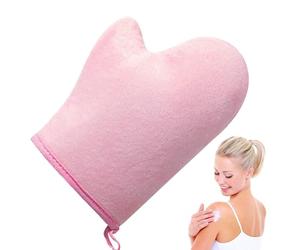 Autoabbronzante | Applicatore per Autoabbronzante | Applicatore Floccato Lavabile in Lavatrice Riutilizzabile con Pollice per Creme Spray Schiuma Corpo Viso Donne
