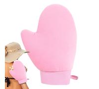 Autoabbronzante - Velluto | Applicatore abbronzante - Applicatore per lozione abbronzante - morbido per le gambe posteriori abbronzate senza tracce Corpo Professionale Nero Lavabile Set di 1 2026 Nou