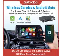 AUTOABC Carplay Android Auto per Toyota Touch2 Entune 2.0 Highlander Tundra Sienna Prius Yaris Camry CHR Modulo Multimediale for Toyota cars