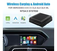 AUTOABC Wireless Carplay Adatto Per Mercedes Benz ABCE CLA GLA GLK ML Sprinter NTG4.5 Becker Modulo Android Auto Navigazione