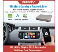 AUTOABC Wireless Carplay Android Auto per Land Rover Jaguar Bosch Discovery 4 Aurora Freelander 2 XE XF XJ Airplay