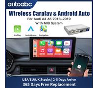 AUTOABC Wireless CarPlay per Audi A4 B9 A5 2015-2019 Android Auto Mirror Link AirPlay Telecamera retromarcia Accessori multimediale For Audi A4 A5
