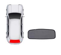 Autoaderente Finestrini Posteriori Parasole Adatto per Chery Omoda 5, tendine parasole per finestrini laterali auto, finiture esterne, parasole per finestrini auto(Rear-1piece)