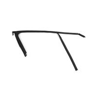 Autoadesiva Protettore Porta Per 4 porte Per Peugeot 2008 | Striscia gomma superiore finestra Sigillatura guida sollevatore vetro Scanalatura guida fango ABS(Front L)