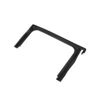 Autoadesiva Protettore Porta Per 4 porte Per Peugeot 2008 | Striscia gomma superiore finestra Sigillatura guida sollevatore vetro Scanalatura guida fango ABS(Rear R)