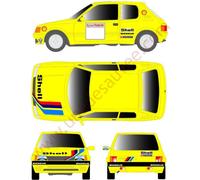 Autoadesivi Adesivi Peugeot 205 Rally Doenlen Kit Completo