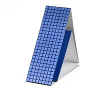 Autoadesivi in vero vetro artigianale Mini specchi quadrati Piastrelle a mosaico Adesivi Bagno Fai da te Artigianato fatto a mano Decorazione della casa per l'arte e l'artigianato(Blue,10x10mm)