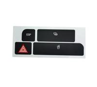 Autoadesivo Compatibile Con A4 2004 2005 2006 Pulsante Interruttore Flash Per Auto Adesivi Per Portabicchieri Pulsante Di Riparazione Interruttore Accessori Per Decorazione Interna