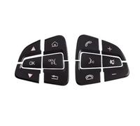 Autoadesivo Compatibile Con Benz Classe C W205 S205 C205 GLC 2015 2016 2017 2018 Adesivi Per Copri-pulsanti In Per Volante Accessori
