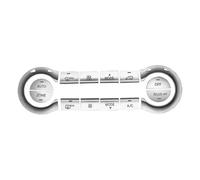 Autoadesivo Compatibile Con Benz Per C117 X156 Per CLA Per GLA 200 250 2013-2018 Adesivo Per Pulsante Aria Condizionata Centrale Stile Auto Finiture Per Pulsanti Aria Condizionata