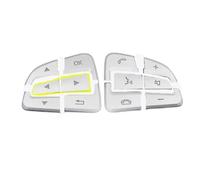 Autoadesivo Compatibile Con Benz Per GLS SL 2016 2017 2018 2019 Per CLS 2014 2015 2016 2017 Copertura Del Pulsante Del Volante Dell'auto Decorazione Dell'interno Adesivo