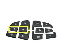 Autoadesivo Compatibile Con Benz Per GLS SL 2016 2017 2018 2019 Per CLS 2014 2015 2016 2017 Copertura Del Pulsante Del Volante Dell'auto Decorazione Dell'interno Adesivo