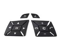 Autoadesivo Compatibile Con Benz Per ML W166 ML250 ML350 ML400 ML500 ML550 ML63 2012 2013 2014 2015 Pulsante Del Volante Dell'auto Interruttore Rivestimento Adesivo Parti