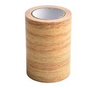 Autoadesivo con venature del legno, toppa per pavimenti e mobili, finitura realistica con venature del legno, nastro stacca e ripara, resistente all'usura, soluzione fai da te per la casa (B)