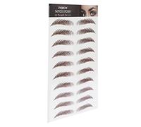 Autoadesivo del Tatuaggio del Sopracciglio 6D Autoadesivo di Trasferimento del Sopracciglio Impermeabile Professionale Strumento di Trucco del Sopracciglio per Donne e Ragazze (marrone)(MARRONE-07)