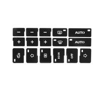 Autoadesivo dell'automobile Compatibile Con A4 Per B6 B7 2000 2001 2002 2003 2004 Adesivo Per La Riparazione Pulsante Controllo Clima Dell'aria Condizionata Decorativi Per La Riparazione Pulsante AC