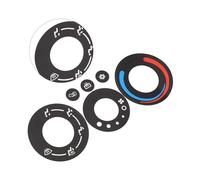 Autoadesivo dell'automobile Compatibile Con Pontiac Per Torrent 2005 2006 Adesivi Per Pulsanti Del Cruscotto Accessori Interni Adesivi Per Pulsanti Riparazione Controllo Clima Dell'auto Decalcomanie