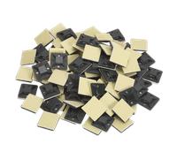 Autoadesivo Fascetta Montatura 20 x 20mm Nero Confezione Di 100 CTM2020B Sealey