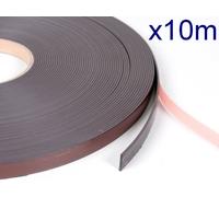 Autoadesivo Magnetico Nastro 12mm X 1m 5m 10m 30m Lato B A O Entrambi - UK Fatto