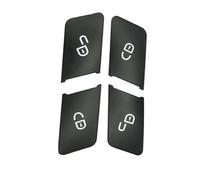 Autoadesivo Pulsante Compatibile Con Benz A B C E Classe Per GLK W204 W212 X204 ML Per GL GLE GLS W166 W463 W156 W176 Adesivo CoperturaPulsante Dell'interruttore Serratura Portiera Dell'auto(Black)