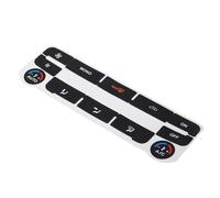 Autoadesivo Pulsante Compatibile Con Ford Per S-Max Adesivo Per Riparazione Pulsante Aria Condizionata Climatizzatore Colore Nero Accessori Per Pulsanti Antiestetici