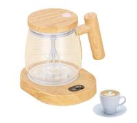 autoagitante, da caffè autoagitante ad alto contenuto borosilicato, | per mescolare per caffè, latte, proteine in polvere, tè, cioccolata calda, frullati sostitutivi dei Colore trasparente