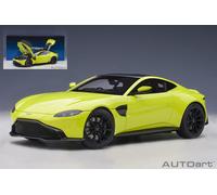AUTOART 1/18 ASTON MARTIN VANTAGE 2019 LIME ESSENCE MODELLINO STATICO DIECAST