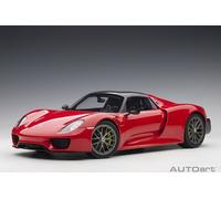 AUTOart 12122 - 1/12 Composite Porsche 918 Spyder 2013 (Guardie Red) (Composite
