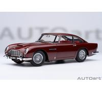 Autoart Modellino Auto 1:18 Aston Martin DB5 Coupé 1964 Dubonnet Rosso Nuovo