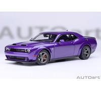 AUTOart 71768 Auto 1/18 Dodge Challenger SRT Superstock 2023 Plum Crazy