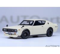 AUTOart 77467 - 1/18 Nissan Skyline 2000 Gt-R (KPGC110) Tuned Varie (Bianco) Neu