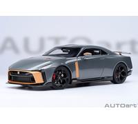 Autoart 77510 - 1/18 Nissan GT-R50 Di Italdesign Argento/Oro - Nuovo