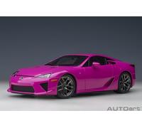 AUTOart 78859 Modello Auto 1/18 Lexus LFA Passionate Pink Nuovo