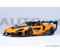 AUTOart 81956 1/18 McLAREN SENNA GTR Arancione 2019 Auto Modello Nuovo