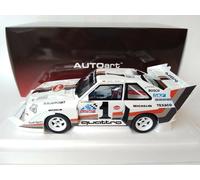 Autoart Audi Quattro S1 W. Roehrl #1 winner Pikes Peak 1987 1/18 88700