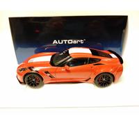 Autoart Chevrolet Corvette Grand Sport red white stripes 1/18 71274