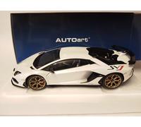 Autoart Lamborghini Aventador SVJ bianco asopo pearl white 1/18 79217