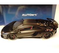 Autoart Lamborghini Aventador SVJ nero nemesis matt black 1/18 79219
